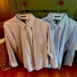 TWO shirts. Lands End. Great condition, even better price.